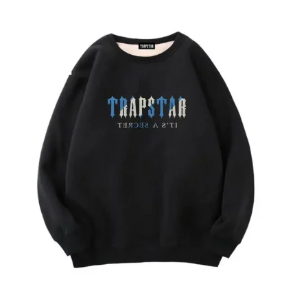Fleece Andrew Living H It’s a Secret Black Sweatshirt