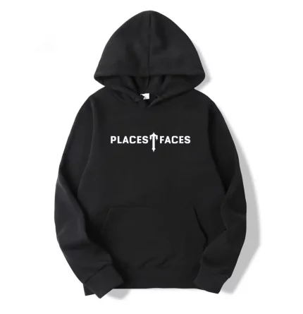 Traptar Places Tee Faces Hoodie